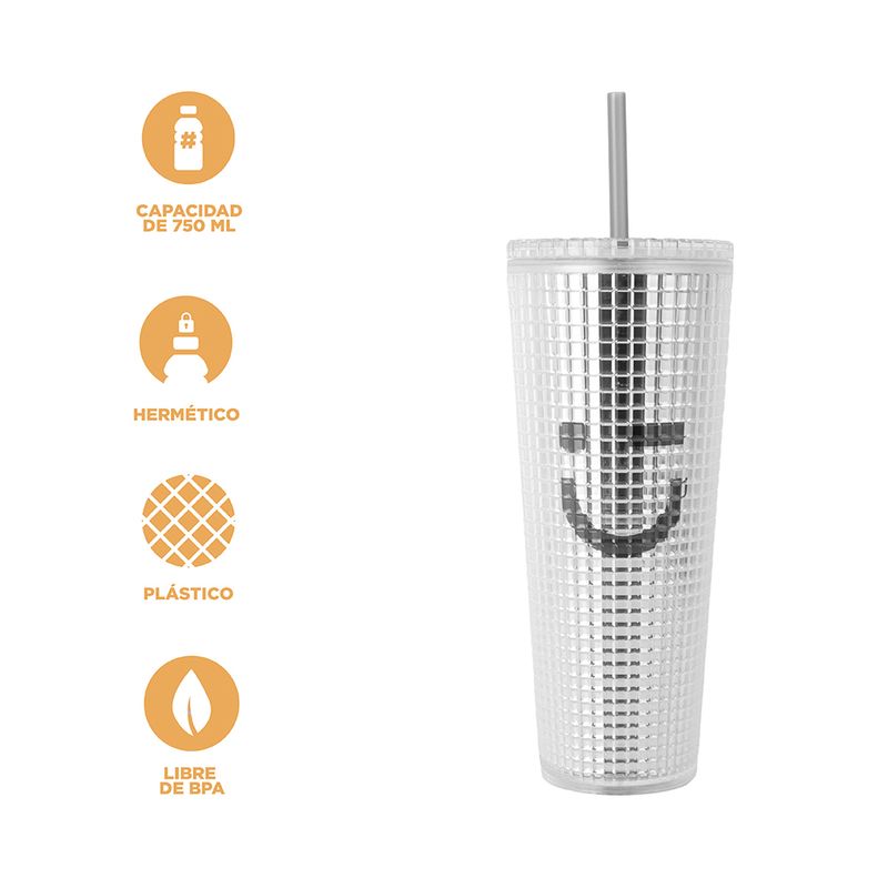 Vaso-Plastico-de-Doble-Capa-con-Pitillo-775-Ml-Serie-Silver-Grey-4-25856