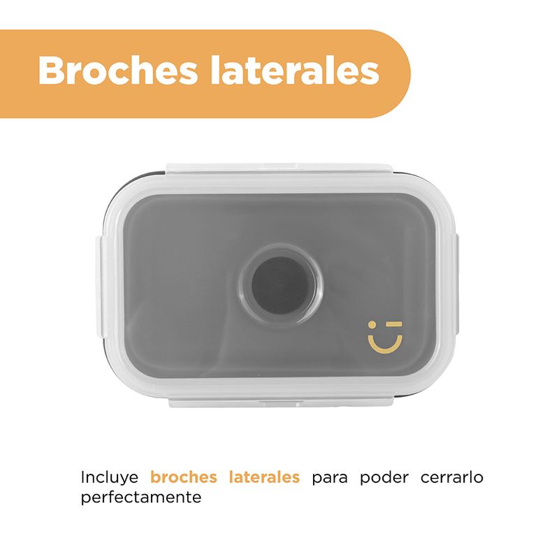 Contenedor-de-Alimentos-Plegable-de-Silicona-540-Ml-Serie-Silver-Grey-Negro-6-25943
