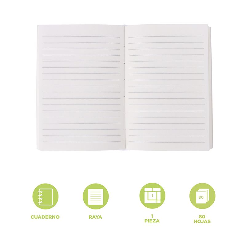 Cuaderno-A6-de-Tapa-Dura-con-Purpurina-80-Hojas-Serie-Silver-Gray-4-25872