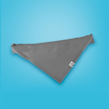 Bandana Reflectante Serie Silver Gray Plateada