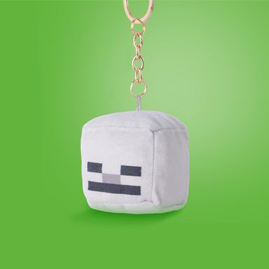 Llavero de Peluche Esqueleto Serie Minecraft