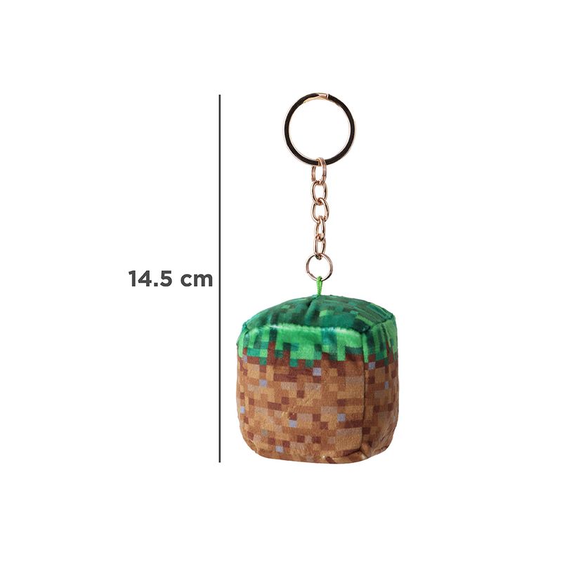 Llavero-de-Peluche-Bloque-de-Hierba-Serie-Minecraft-4-25963