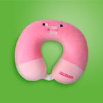Almohada-de-Viaje-para-el-Cuello-de-Espuma-Viscoelastica-Serie-Minecraft-Rosa-2-26008