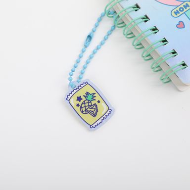 Cuaderno Argollado Holografico de Stitch 64 Hojas Serie Stitch Dinner Party