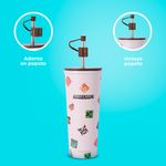 Vaso-de-Acero-Doble-Pared-con-Pitillo-650-Ml-Serie-Minecraft-Blanco-5-25989