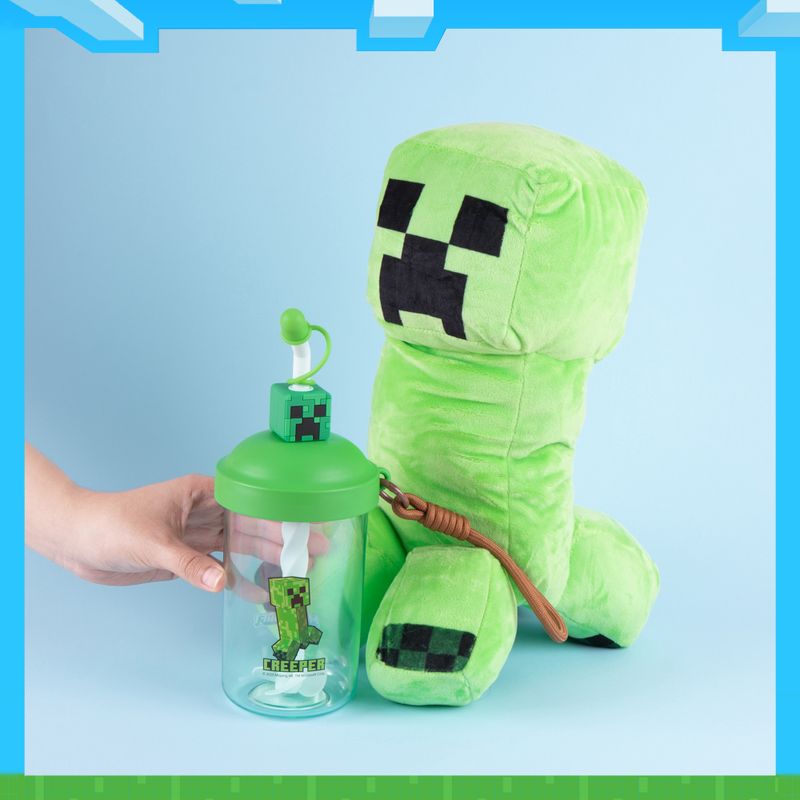 Vaso-Plastico-con-Pitillo-para-Mezclar-680-Ml-Creeper-Serie-Minecraft-2-25991