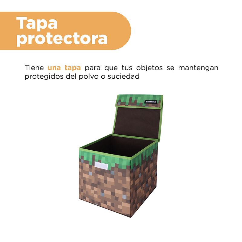 Organizador-de-Tela-Bloque-de-Pasto-Cuadrada-Serie-Minecraft-Caf-5-25975