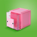 Caja-de-Almacenamiento-Peque-a-Cerdito-Serie-Minecraft-Rosa-2-25974