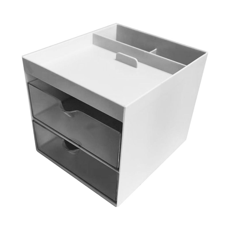 Organizador-Plastico-de-Cajones-Doble-Capa-Serie-Silvery-Gray-Gris-Claro-1-25915