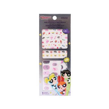 Stickers para Uñas Serie Las Chicas Superpoderosas