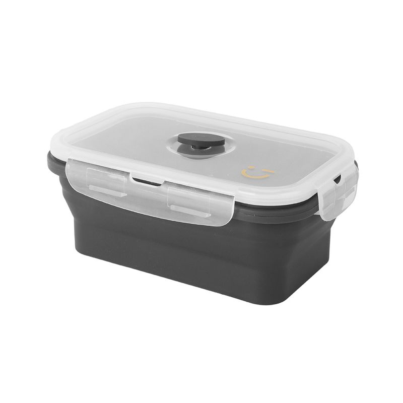 Contenedor-de-Alimentos-Plegable-de-Silicona-540-Ml-Serie-Silver-Grey-Negro-1-25943