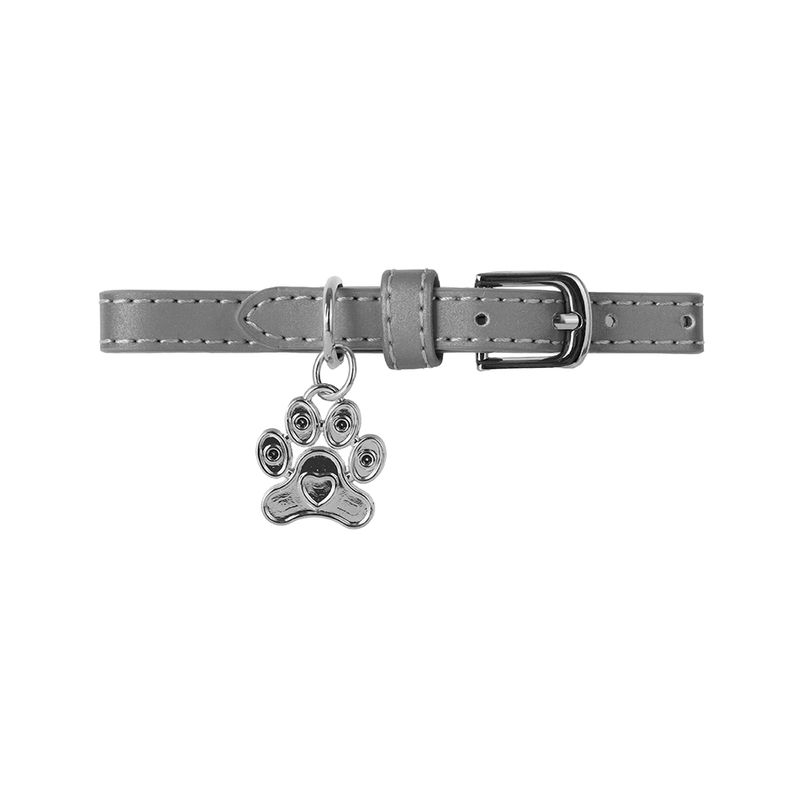 Collar-para-Mascotas-Dije-de-Huella-Serie-Silver-Gray-1-25850