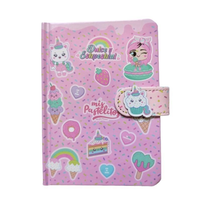Cuaderno-de-Tapa-Dura-con-Broche-Magnetico-80-Hojas-Serie-Mis-Pastelitos-1-26095