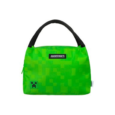 Lonchera Lisa Serie Minecraft Verde