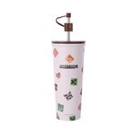 Vaso-de-Acero-Doble-Pared-con-Pitillo-650-Ml-Serie-Minecraft-Blanco-1-25989
