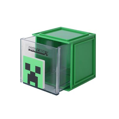Caja de Almacenamiento Pequeña Creeper Serie Minecraft Verde
