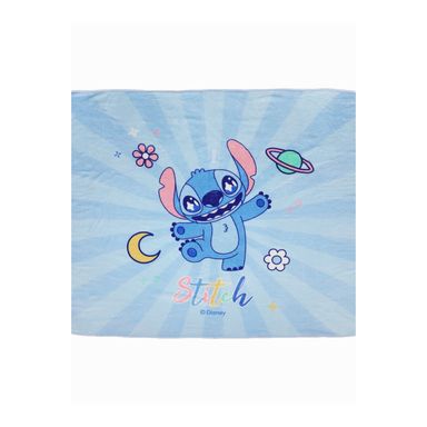 Manta Serie Stitch Dinner Party Azul