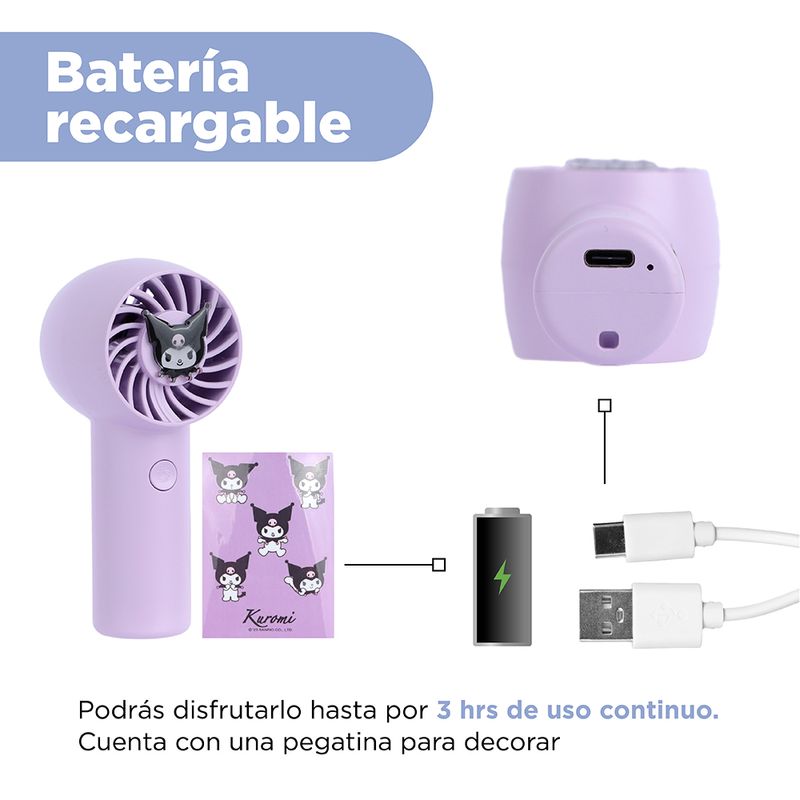 Ventilador-de-Mano-Kuromi-Serie-Sanrio-Morado-6-26506