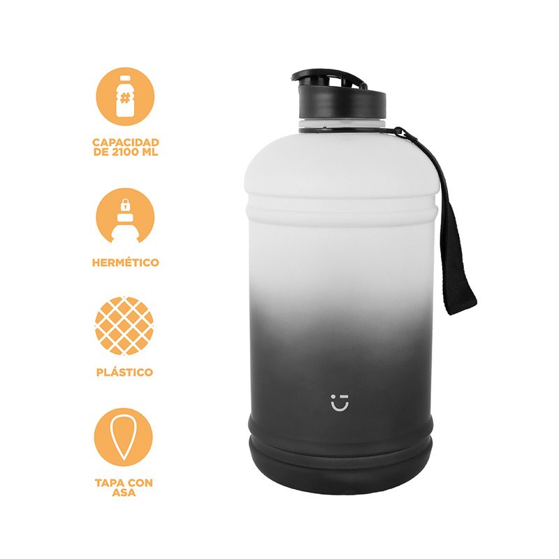 Vaso-Plastico-2100Ml-Serie-Miniso-Blanco-y-Negro-3-26592
