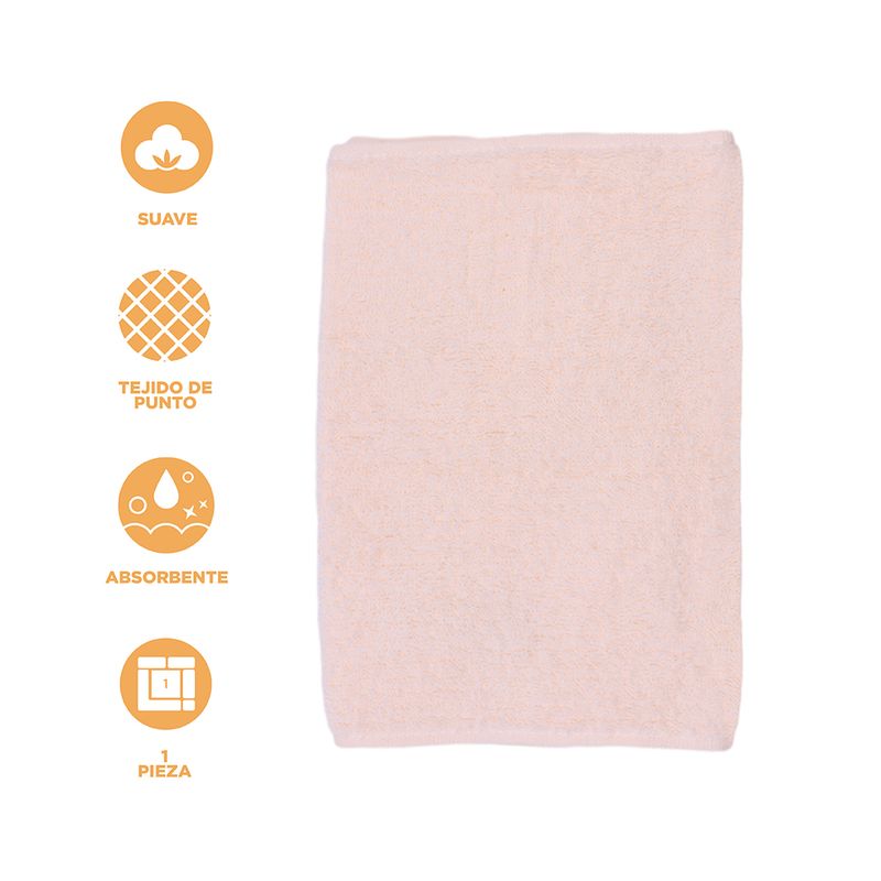 Toalla-Infantil-para-Ba-o-de-Algodon-Absorbente-Serie-Miniso-Durazno-4-26497