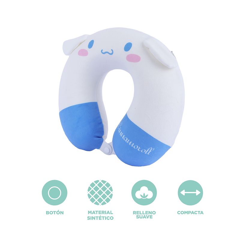 Almohada-de-Viaje-para-el-Cuello-de-Espuma-Viscoelastica-Cinnamoroll-Serie-Sanrio-3-26586