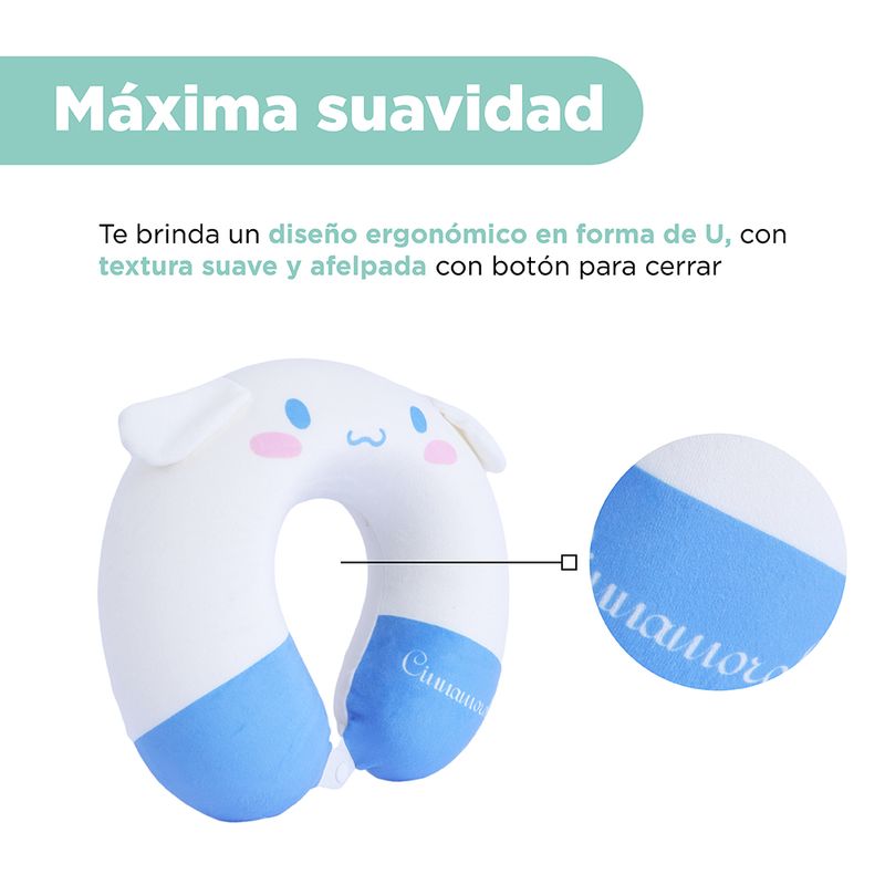 Almohada-de-Viaje-para-el-Cuello-de-Espuma-Viscoelastica-Cinnamoroll-Serie-Sanrio-4-26586