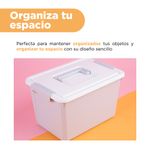 Organizador-Plastico-con-Asa-y-Tapa-Serie-Miniso-Gris-5-26301
