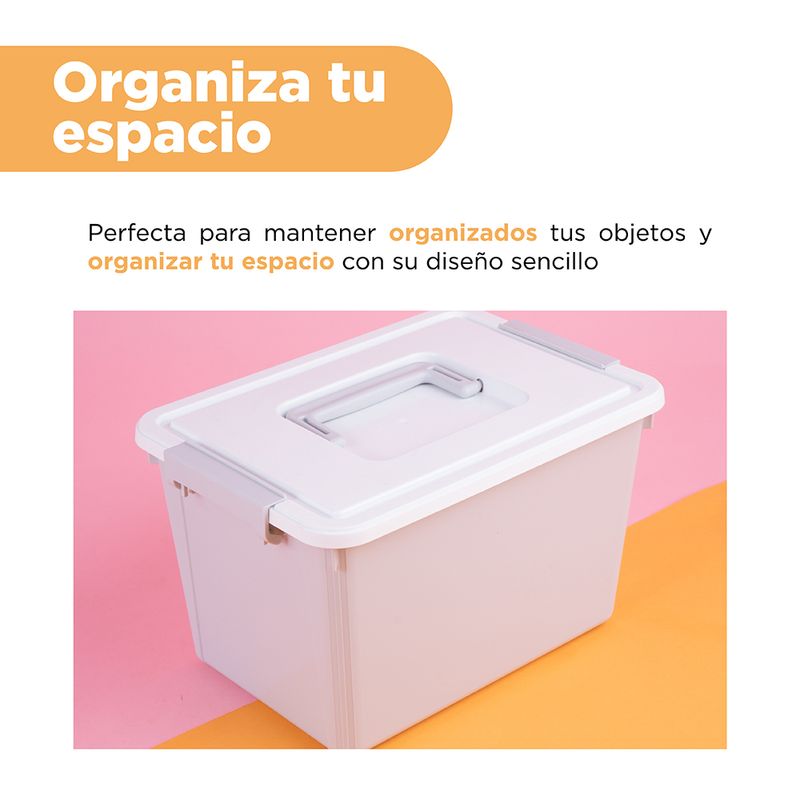 Organizador-Plastico-con-Asa-y-Tapa-Serie-Miniso-Gris-5-26301