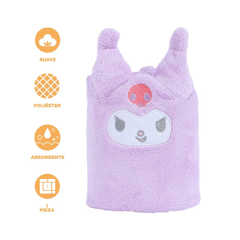 Toalla-para-Ba-o-de-Microfibra-Kuromi-Serie-Sanrio-Morado-4-26208