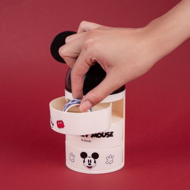 Organizador Plastico de Tres Capas Mickey Serie Disney Mickey Mouse
