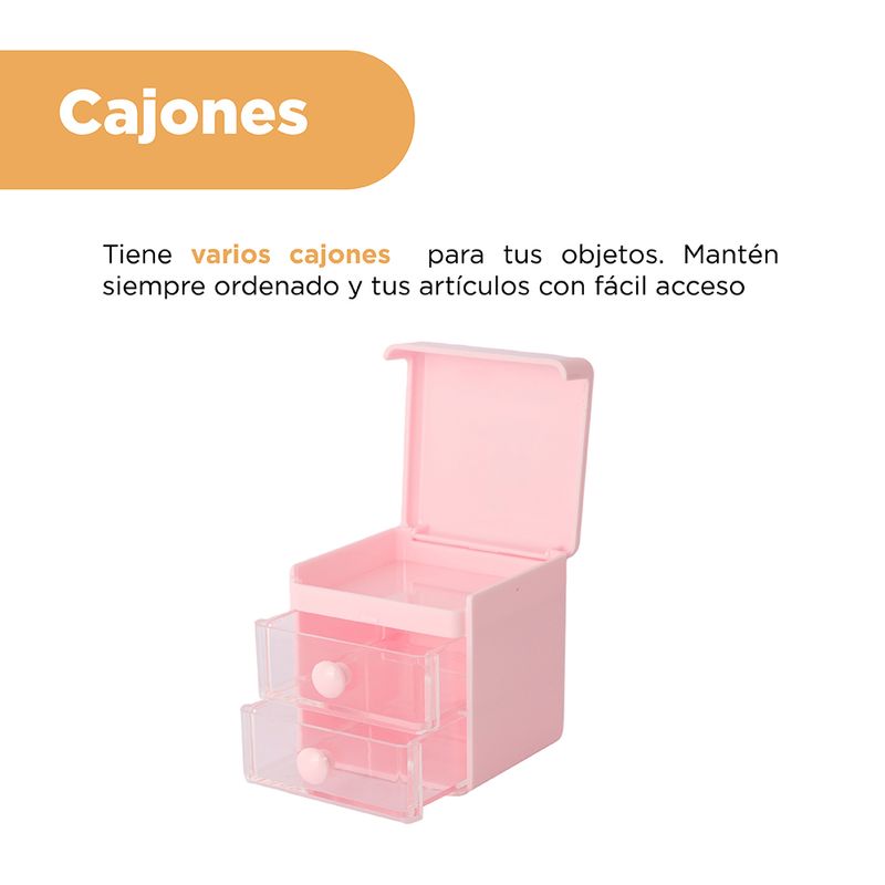 Organizador-Plastico-con-Tapa-Abatible-para-Escritorio-Minnie-Serie-Disney-Mickey-Mouse-5-26163