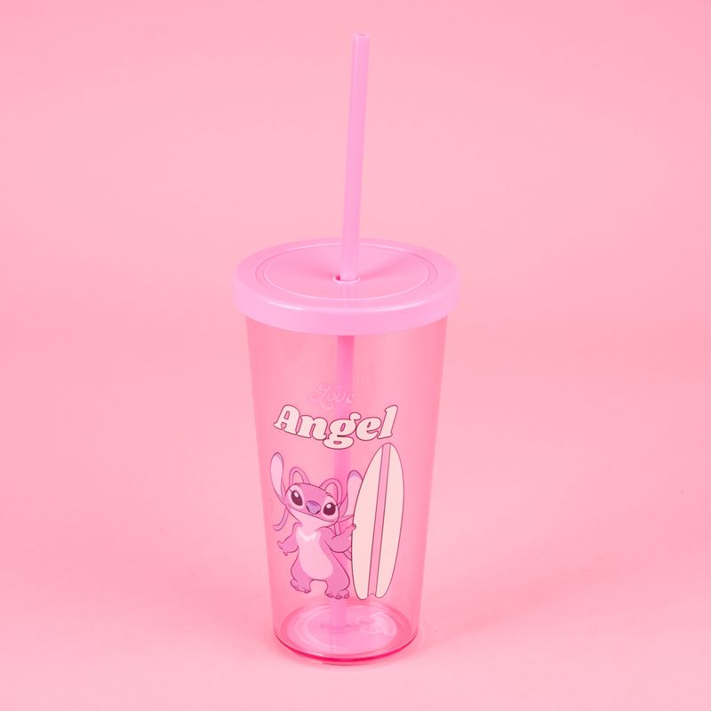 Vaso-Plastico-con-Pitillo-de-600-Ml-Angel-Serie-Disney-Lilo-Stitch-Rosa-4-26595