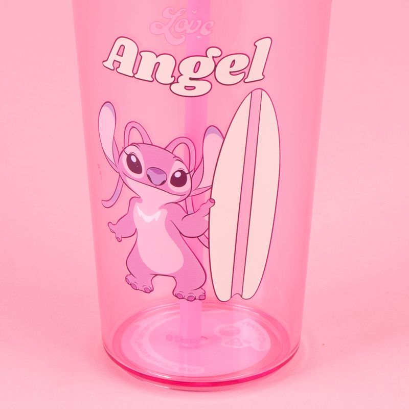 Vaso-Plastico-con-Pitillo-de-600-Ml-Angel-Serie-Disney-Lilo-Stitch-Rosa-5-26595
