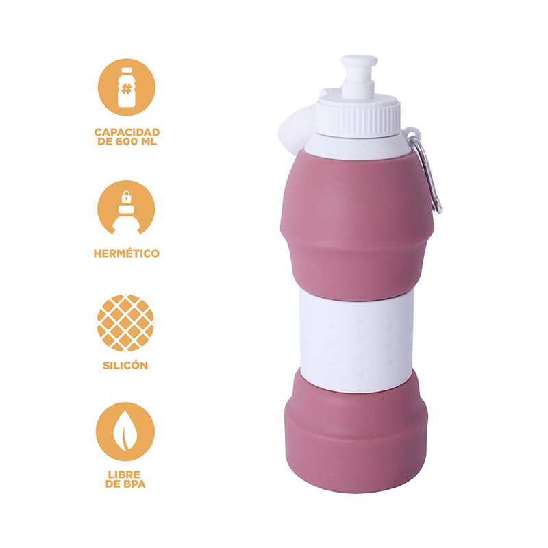 Vaso-Plastico-Plegable-de-Silicona-de-600-Ml-Serie-Miniso-Rosa-3-26510