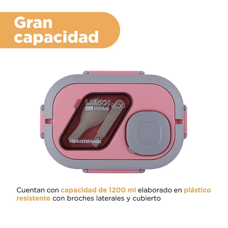 Contenedor-para-Alimentos-de-Doble-Capa-con-Asas-1200-Ml-Serie-Miniso-Rosa-4-26303