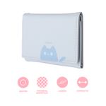 Cartera-con-Estampa-de-Gato-Serie-Miniso-Azul-Claro-3-26525