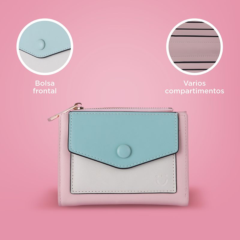 Cartera-Corta-para-Mujer-Serie-Miniso-Azul-y-Rosa-5-26181