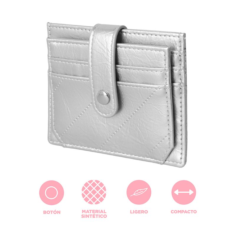 Tarjetero-con-Lineas-Bordadas-Serie-Miniso-Plata-3-26392