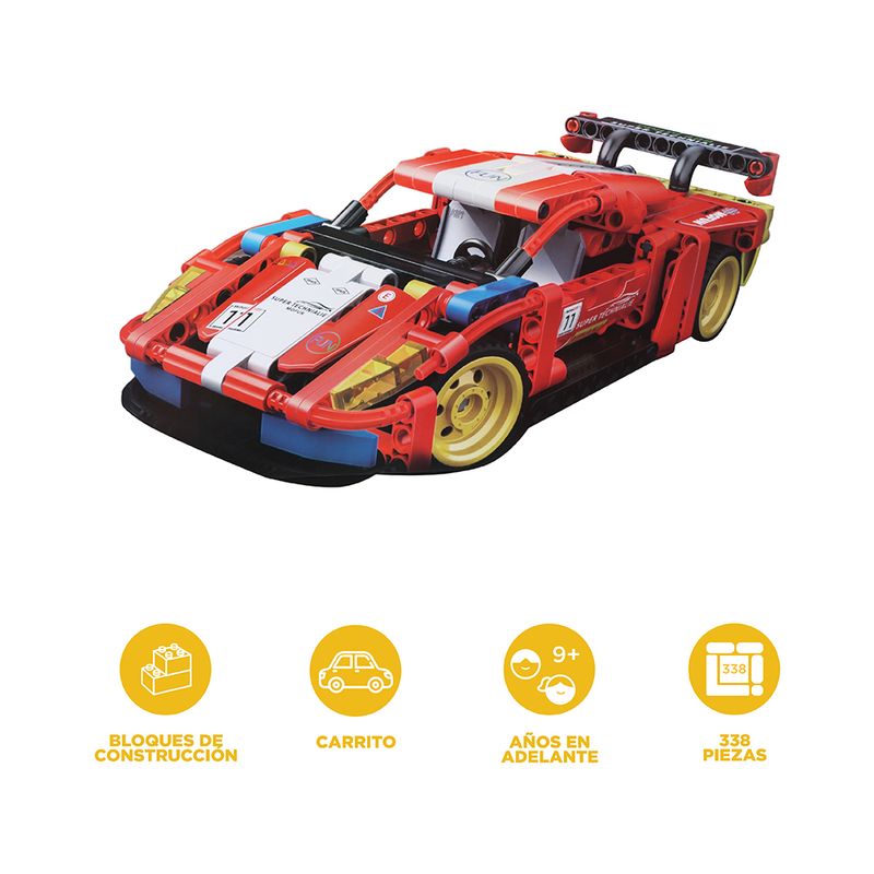 Coche-de-Carreras-008-Serie-Miniso-Rojo-3-26249