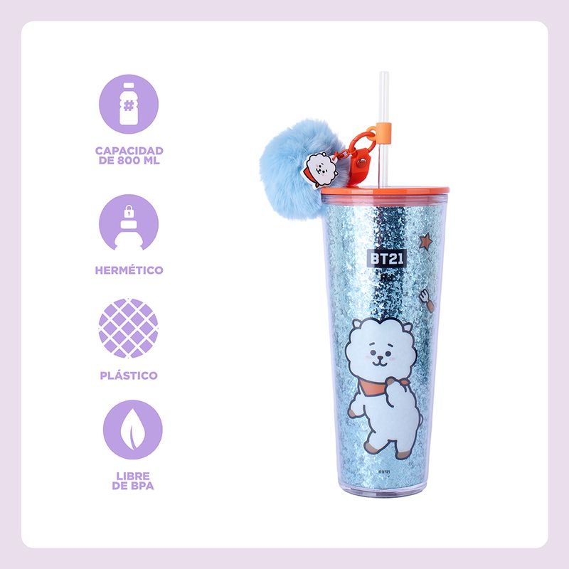 Vaso-Plastico-de-Doble-Pared-con-Pitillo-y-Decoracion-800Ml-Rj-Serie-Bt21-3-26589