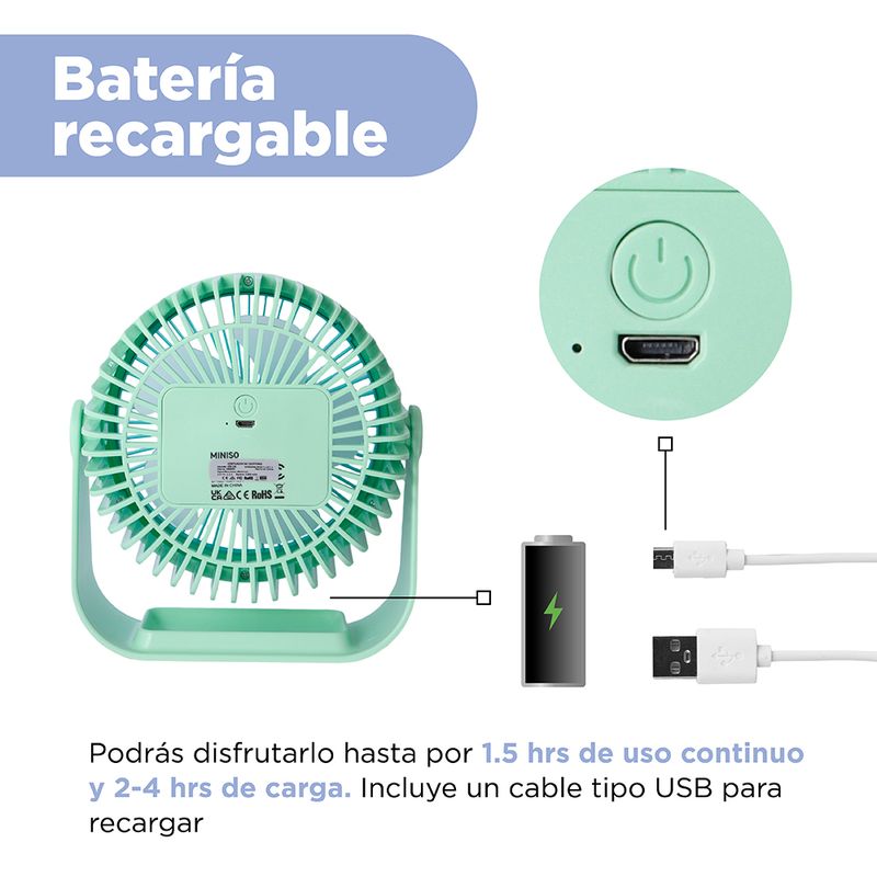 Ventilador-de-Escritorio-1200Mah-Serie-Miniso-Verde-5-26317