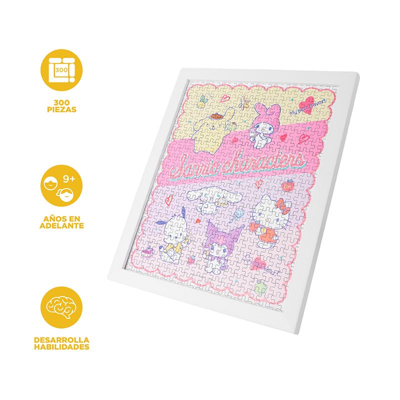 Rompecabezas-300-Piezas-con-Marco-Serie-Sanrio-3-26358
