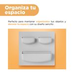 Organizador-Plastico-de-Almacenamiento-con-Pared-Serie-Miniso-Gris-4-26352