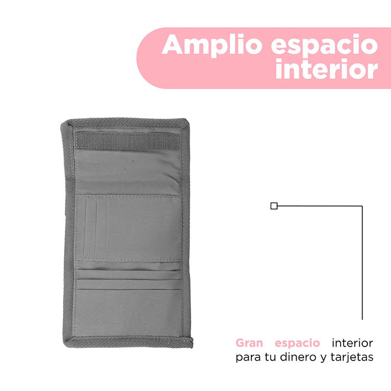 Cartera-para-Mujer-con-Correa-Serie-Miniso-Gris-5-26348