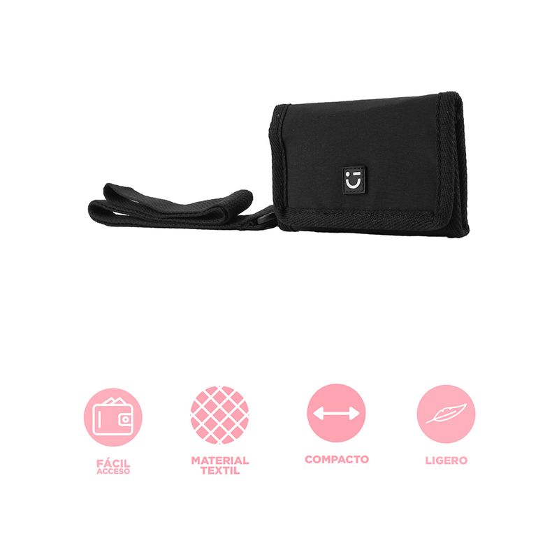 Cartera-para-Mujer-con-Correa-Serie-Miniso-Negra-4-26349