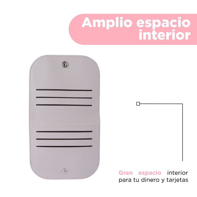 Cartera-Corta-con-Cierre-para-Mujer-Serie-Miniso-Plata-4-26439