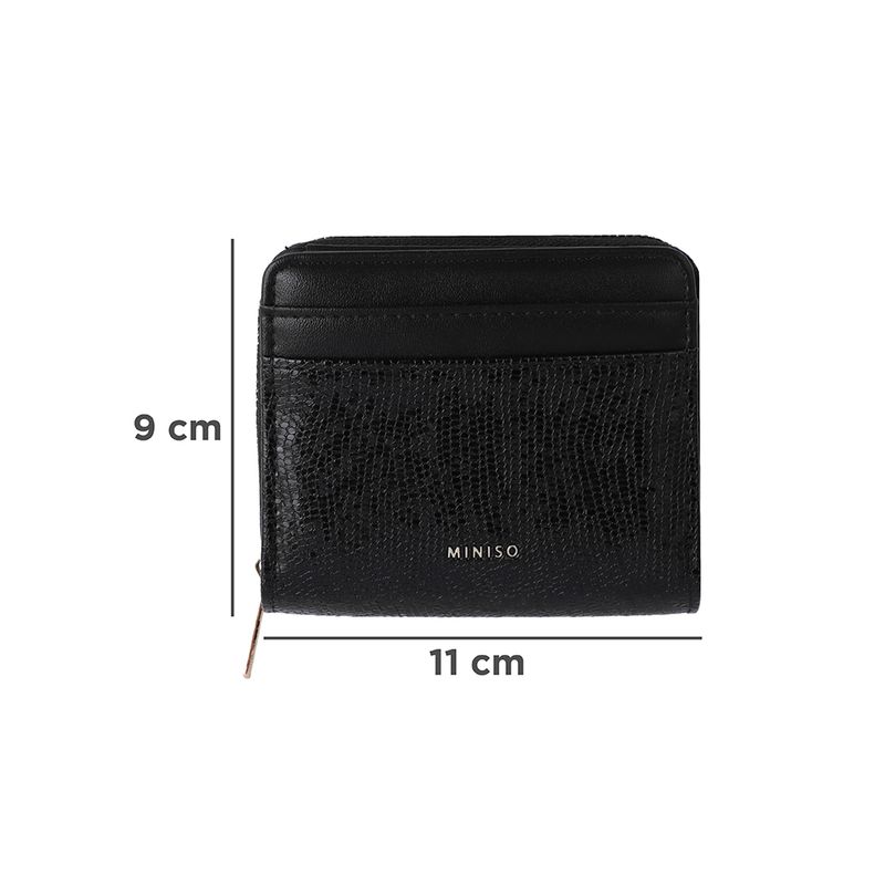 Cartera-para-Mujer-con-Textura-Granulada-Serie-Miniso-Negro-6-26458