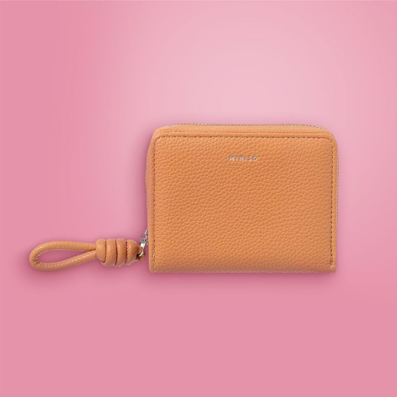 Cartera-para-Mujer-Cinta-Con-Nudo-Serie-Miniso-Khaki-2-26464