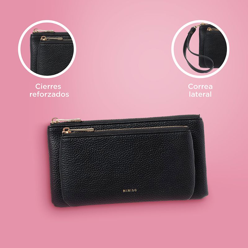 Bolso-Cartera-Multiuso-con-Asa-de-Mano-Serie-Miniso-Negro-4-26537