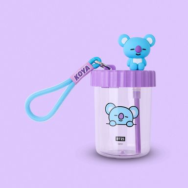 Vaso Plastico con Decoracion y Correa de 520 Ml Koya Serie Bt21